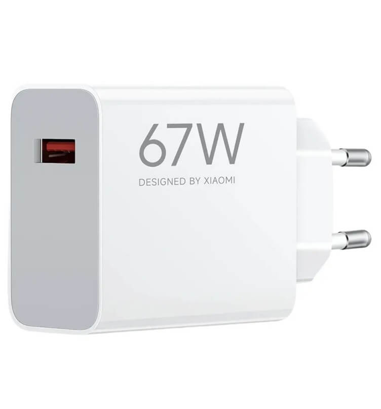 Оригинално Зарядно, Xiaomi 67W Charging USB-A BHR07SKEU, Бял (2)