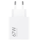Оригинално Зарядно, Xiaomi 67W Charging USB-A BHR07SKEU, Бял