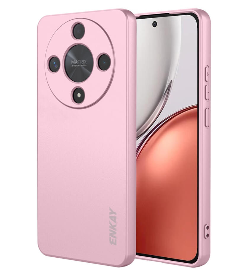 Силиконов Калъф за Honor Magic 8 Lite, Silicone Soft Case, Розов