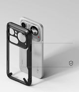 Противоударен Калъф за Notning Phone 4A Pro, Ringke Fusion X Case, Черен (4)