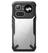 Противоударен Калъф за Notning Phone 4A Pro, Ringke Fusion X Case, Черен (3)