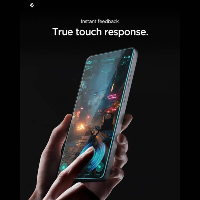 Противозаслепяващ Протектор за Samsung S26, Spigen EZ Fit Pro Anti Reflection Glass tR 2бр., Прозрачен (9)