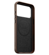 Magsafe Кожен Калъф за iPhone 17 Pro, Nomad Traditional Leather Case, Кафяв (4)