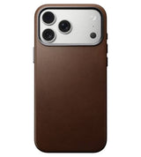 Magsafe Кожен Калъф за iPhone 17 Pro Max, Nomad Traditional Leather Case, Кафяв (2)