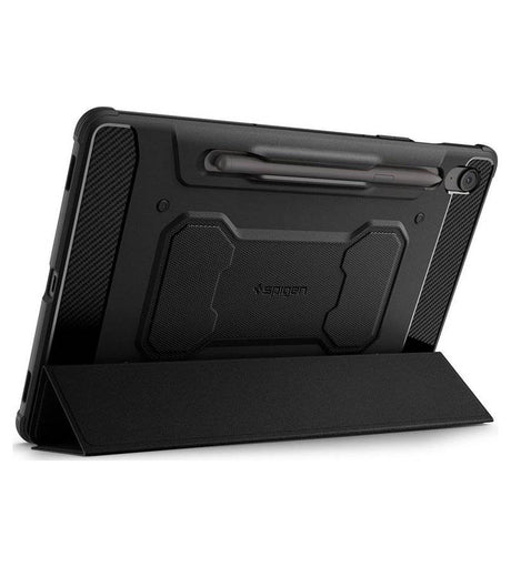 Противоударен Калъф за Samsung Tab S10 FE 10.9", Spigen Rugged Armor Pro Case, Черен (17)