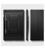 Противоударен Калъф за Samsung Tab S10 FE 10.9", Spigen Rugged Armor Pro Case, Черен (11)