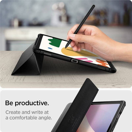 Противоударен Калъф за Samsung Tab S10 FE 10.9", Spigen Rugged Armor Pro Case, Черен (9)