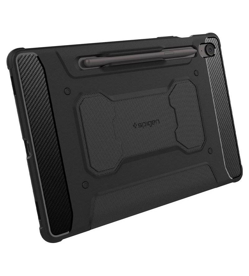 Противоударен Калъф за Samsung Tab S10 FE 10.9", Spigen Rugged Armor Pro Case, Черен (16)