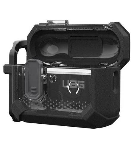 Противоударен Калъф за AirPods Pro 3, UAG Plasma Case, Черен (13)