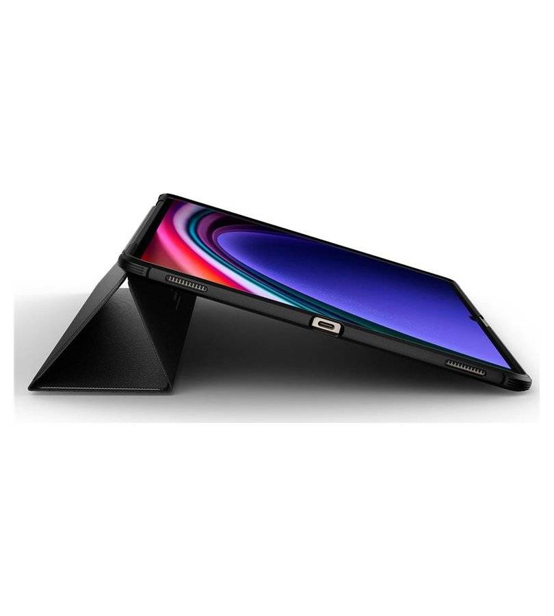 Противоударен Калъф за Samsung Tab S10 Ultra/ S9 Ultra 14.6", Spigen Rugged Armor Pro Case, Черен (9)