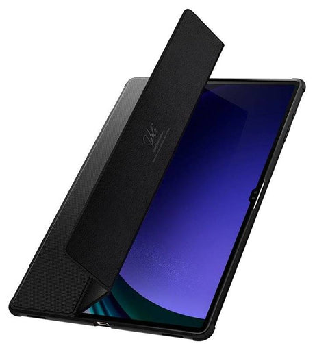 Противоударен Калъф за Samsung Tab S10 Ultra/ S9 Ultra 14.6", Spigen Rugged Armor Pro Case, Черен (7)