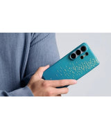Magsafe Калъф за Samsung S26 Ultra, Pitaka Edge Case Lucid Blue, Син (6)