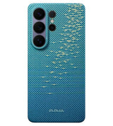 Magsafe Калъф за Samsung S26 Ultra, Pitaka Edge Case Lucid Blue, Син (2)