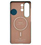 Magsafe Калъф за Samsung S26 Ultra, Pitaka Edge Case Lucid Blue, Син (3)
