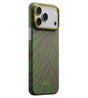 Magsafe Калъф за iPhone 17 Pro Max, Pitaka Edge Breath of Veins Case Sprout Surge, Зелен