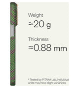Magsafe Калъф за iPhone 17 Pro Max, Pitaka Edge Breath of Veins Case Sprout Surge, Зелен (4)
