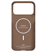 Magsafe Калъф за iPhone 17 Pro, Pitaka Edge Breath of Veins Case Burning Orange, Оранжев (3)