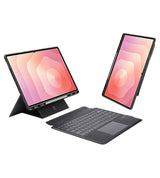 Калъф с Клавиатура за Samsung Tab S11 Ultra, Dux Ducis Keyboard 2in1 Case, Черен