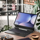 Калъф с Клавиатура и Тъчпад за Samsung Tab S11 Ultra, Dux Ducis Magnetic Keyboard Case, Черен (4)