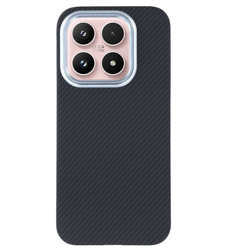 Карбонов Калъф за Xiaomi 17, Aramid Fiber Case, Черен