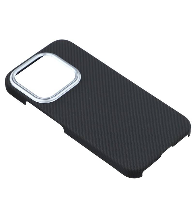 Карбонов Калъф за Xiaomi 17, Aramid Fiber Case, Черен (5)