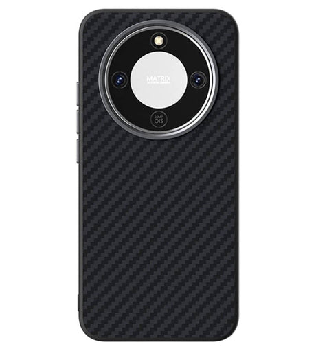 Magsafe Калъф за Honor Magic 8 Lite, Carbon Desigh Case, Черен (2)