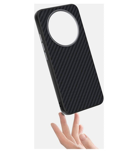 Magsafe Калъф за Honor Magic 8 Lite, Carbon Desigh Case, Черен (7)