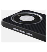 Magsafe Калъф за Honor Magic 8 Lite, Carbon Desigh Case, Черен (4)