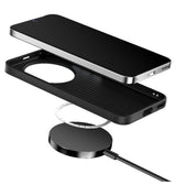 Magsafe Калъф за Honor Magic 8 Lite, Carbon Desigh Case, Черен (3)