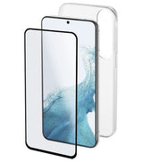 Калъф и Протектор за Samsung A54, CellularLine Protection Kit, Прозрачен