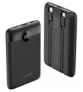 Външна батерия, Veger USB-C/Lightning 10000mAh 22.5W, Черен