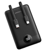 Външна батерия, Veger USB-C/Lightning 10000mAh 22.5W, Черен (3)