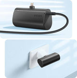 Външна батерия, Veger PlugOn Lightning 5000mAh 20W, Черен (5)