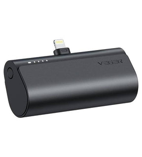 Външна батерия, Veger PlugOn Lightning 5000mAh 20W, Черен
