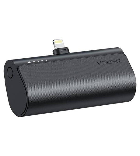 Външна батерия, Veger PlugOn Lightning 5000mAh 20W, Черен