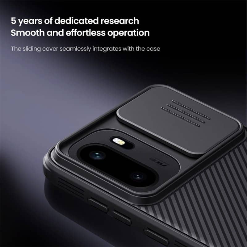 Калъф с Плъзгач за Камера за OnePlus 15R, Nillkin CamShield Pro Case, Черен (8)