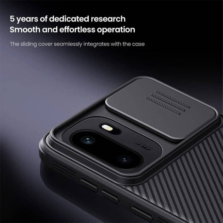 Калъф с Плъзгач за Камера за OnePlus 15R, Nillkin CamShield Pro Case, Черен (8)