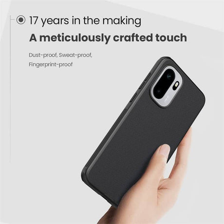 Magsafe Калъф за OnePlus 15R, Nillkin Super Frosted Pro Case, Черен (6)