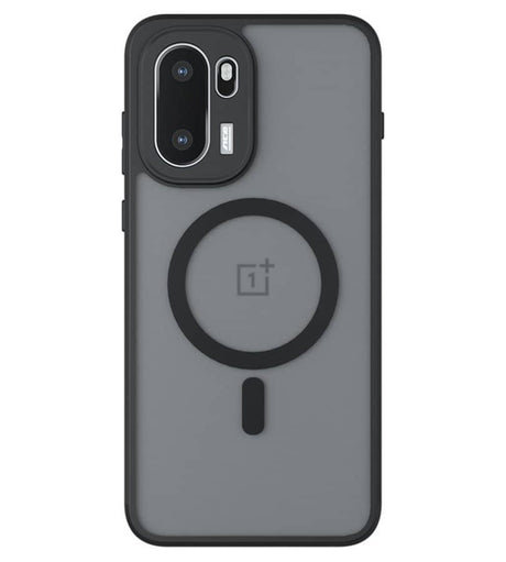 Magsafe Калъф за OnePlus 15R, Matte Smoky Case, Черен (2)