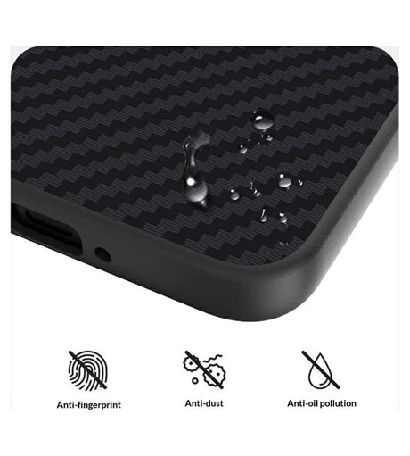 Magsafe Калъф за OnePlus 15R, Carbon Desigh Case, Черен (6)
