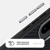 Magsafe Калъф за OnePlus 15R, Carbon Desigh Case, Черен (5)