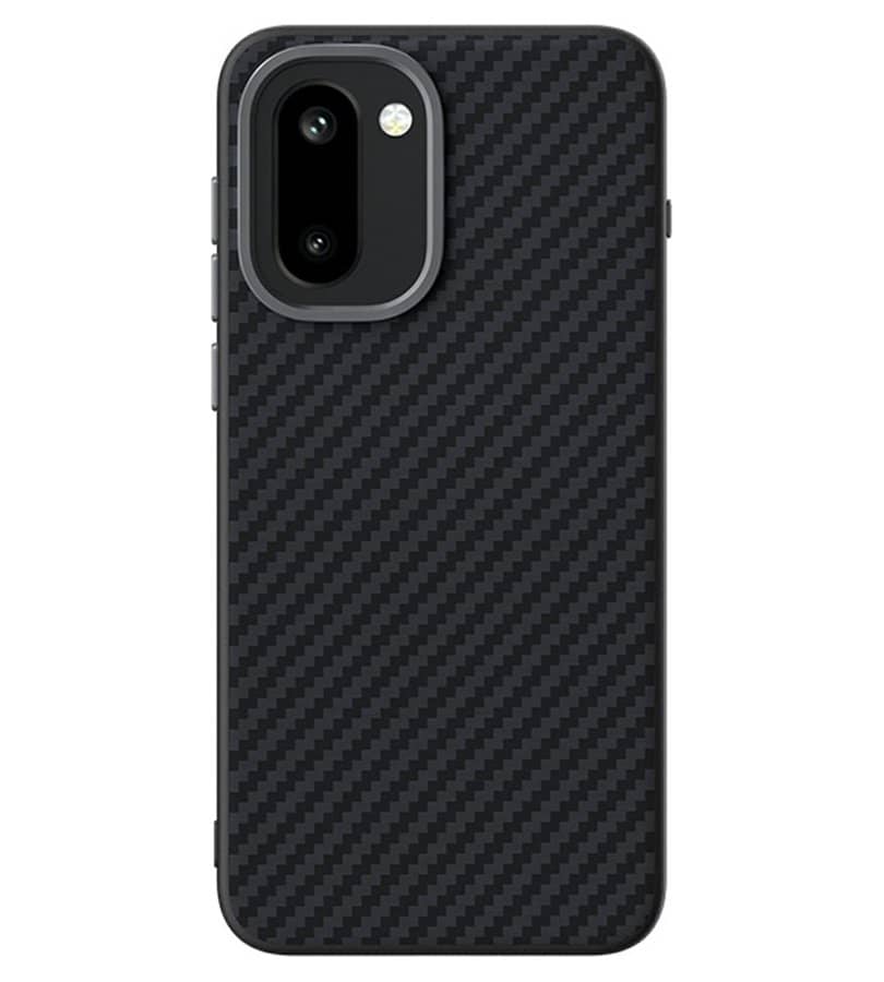 Magsafe Калъф за OnePlus 15R, Carbon Desigh Case, Черен