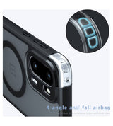 Magsafe Калъф за OnePlus 15R, Matte Smoky Case, Черен (3)
