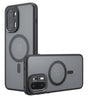 Magsafe Калъф за OnePlus 15R, Matte Smoky Case, Черен
