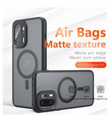 Magsafe Калъф за OnePlus 15R, Matte Smoky Case, Черен (5)