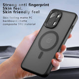 Magsafe Калъф за OnePlus 15R, Matte Smoky Case, Черен (10)