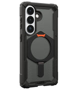 Magsafe Противоударен Калъф за Samsung S26 Plus, UAG Plasma XTE Case Black-Orange, Черен (3)