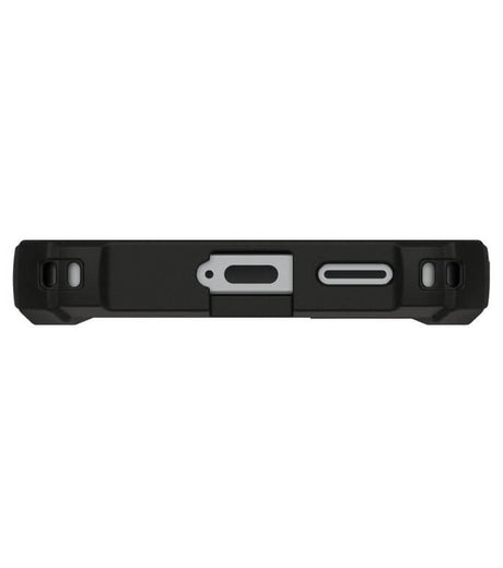 Magsafe Противоударен Калъф за Samsung S26, UAG Plasma XTE Case Black-Orange, Черен (10)