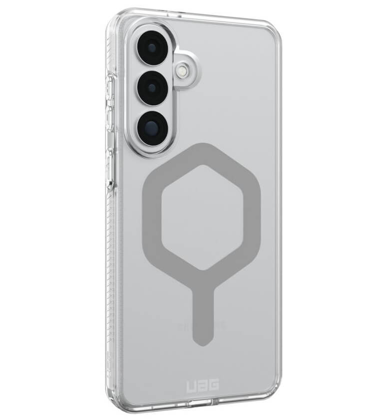 Magsafe Противоударен Калъф за Samsung S26 Plus, UAG Plyo Case Ice/silver, Прозрачен (5)