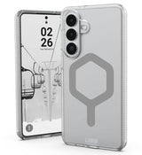 Magsafe Противоударен Калъф за Samsung S26 Plus, UAG Plyo Case Ice/silver, Прозрачен